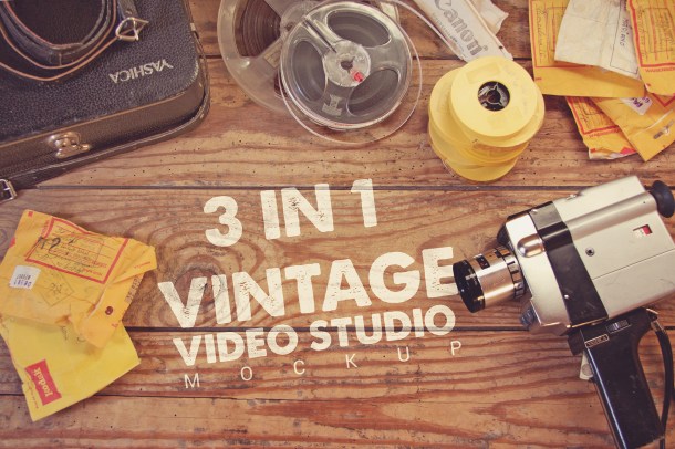 1 Vintage Video Studio Mockup 3 in 1 (2340x1560)
